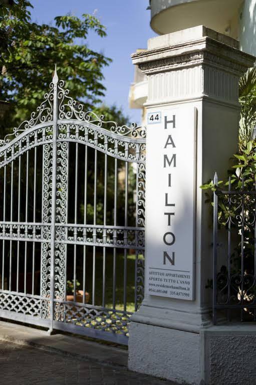 Residence Hamilton Riccione Exteriör bild