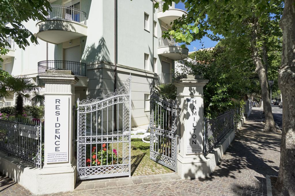 Residence Hamilton Riccione Exteriör bild